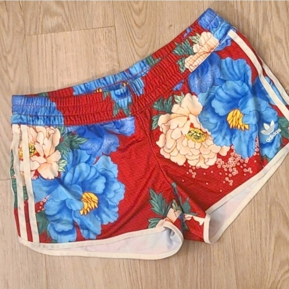 Shorts. Co-branded Adidas + Farm Rio, Excellent Cond. Size M. Low Offer=Block